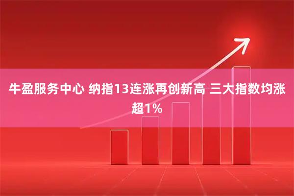 牛盈服务中心 纳指13连涨再创新高 三大指数均涨超1%